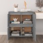 vidaXL Sideboards 2 Stk. Grau Sonoma 70x41x75 cm Holzwerkstoff vidaXL Sideboards 2 Stk. Grau Sonoma 70x41x75 cm Holzwerkstoff