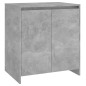 vidaXL 2-tlg. Sideboard Betongrau Holzwerkstoff vidaXL 2-tlg. Sideboard Betongrau Holzwerkstoff