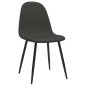 Esszimmerstühle 2 Stk. 45x54,5x87 cm Schwarz Kunstleder Esszimmerstühle 2 Stk. 45x54,5x87 cm Schwarz Kunstleder