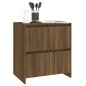 vidaXL Sideboards 2 Stk. Eiche Braun 70x41x75 cm Holzwerkstoff vidaXL Sideboards 2 Stk. Eiche Braun 70x41x75 cm Holzwerkstoff