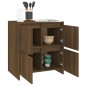 vidaXL Sideboards 2 Stk. Eiche Braun 70x41x75 cm Holzwerkstoff vidaXL Sideboards 2 Stk. Eiche Braun 70x41x75 cm Holzwerkstoff