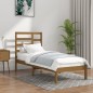 vidaXL Massivholzbett Honigbraun 75x190 cm vidaXL Massivholzbett Honigbraun 75x190 cm