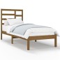 vidaXL Massivholzbett Honigbraun 75x190 cm vidaXL Massivholzbett Honigbraun 75x190 cm