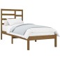vidaXL Massivholzbett Honigbraun 75x190 cm vidaXL Massivholzbett Honigbraun 75x190 cm