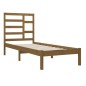 vidaXL Massivholzbett Honigbraun 75x190 cm vidaXL Massivholzbett Honigbraun 75x190 cm