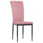 vidaXL Esszimmerstühle 4 Stk. Rosa Samt vidaXL Esszimmerstühle 4 Stk. Rosa Samt
