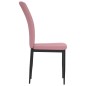 vidaXL Esszimmerstühle 4 Stk. Rosa Samt vidaXL Esszimmerstühle 4 Stk. Rosa Samt