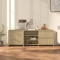 vidaXL 3-tlg. Sideboard Sonoma-Eiche Holzwerkstoff vidaXL 3-tlg. Sideboard Sonoma-Eiche Holzwerkstoff