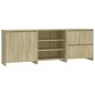vidaXL 3-tlg. Sideboard Sonoma-Eiche Holzwerkstoff vidaXL 3-tlg. Sideboard Sonoma-Eiche Holzwerkstoff