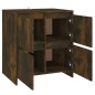 vidaXL Sideboards 2 Stk. Räuchereiche 70x41x75 cm Holzwerkstoff vidaXL Sideboards 2 Stk. Räuchereiche 70x41x75 cm Holzwerkstoff