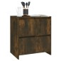 vidaXL Sideboards 2 Stk. Räuchereiche 70x41x75 cm Holzwerkstoff vidaXL Sideboards 2 Stk. Räuchereiche 70x41x75 cm Holzwerkstoff