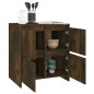 vidaXL Sideboards 2 Stk. Räuchereiche 70x41x75 cm Holzwerkstoff vidaXL Sideboards 2 Stk. Räuchereiche 70x41x75 cm Holzwerkstoff