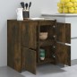 vidaXL Sideboards 2 Stk. Räuchereiche 70x41x75 cm Holzwerkstoff vidaXL Sideboards 2 Stk. Räuchereiche 70x41x75 cm Holzwerkstoff