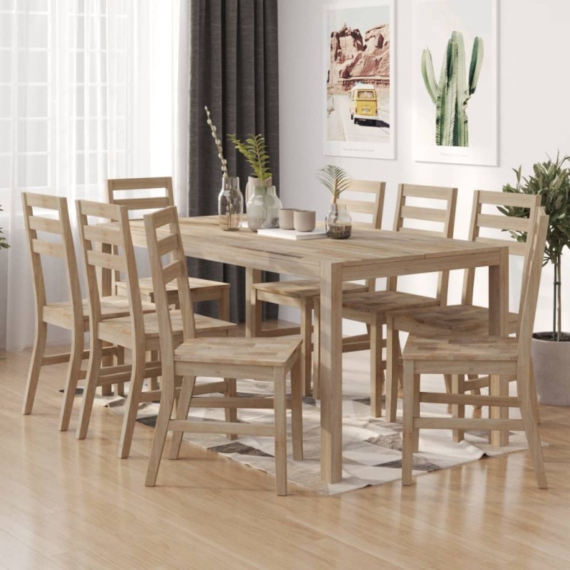vidaXL Esszimmerstühle 8 Stk. Massivholz Akazie vidaXL Esszimmerstühle 8 Stk. Massivholz Akazie