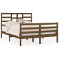 vidaXL Massivholzbett Honigbraun 120x190 cm vidaXL Massivholzbett Honigbraun 120x190 cm