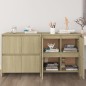 vidaXL Sideboards 2 Stk. Sonoma-Eiche 70x41x75 cm Holzwerkstoff vidaXL Sideboards 2 Stk. Sonoma-Eiche 70x41x75 cm Holzwerkstoff