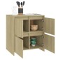 vidaXL Sideboards 2 Stk. Sonoma-Eiche 70x41x75 cm Holzwerkstoff vidaXL Sideboards 2 Stk. Sonoma-Eiche 70x41x75 cm Holzwerkstoff