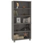 vidaXL Highboard HAMAR Massivholz Kiefer Hellgrau vidaXL Highboard HAMAR Massivholz Kiefer Hellgrau