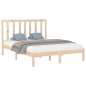 vidaXL Massivholzbett 150x200 cm vidaXL Massivholzbett 150x200 cm