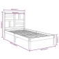 vidaXL Massivholzbett Honigbraun 100x200 cm vidaXL Massivholzbett Honigbraun 100x200 cm