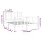 vidaXL Massivholzbett Kiefer 150x200 cm vidaXL Massivholzbett Kiefer 150x200 cm