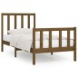 vidaXL Massivholzbett Honigbraun 90x200 cm vidaXL Massivholzbett Honigbraun 90x200 cm