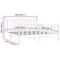 vidaXL Massivholzbett Honigbraun Kiefer 200x200 cm vidaXL Massivholzbett Honigbraun Kiefer 200x200 cm
