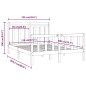 vidaXL Massivholzbett Kiefer 120x200 cm vidaXL Massivholzbett Kiefer 120x200 cm