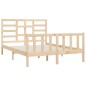 vidaXL Massivholzbett 150x200 cm vidaXL Massivholzbett 150x200 cm