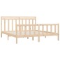 vidaXL Massivholzbett Kiefer 200x200 cm vidaXL Massivholzbett Kiefer 200x200 cm