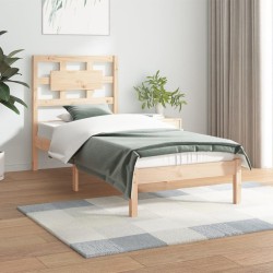 vidaXL Massivholzbett Kiefer 100x200 cm