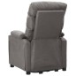 vidaXL Massagesessel mit Aufstehhilfe Hellgrau Stoff vidaXL Massagesessel mit Aufstehhilfe Hellgrau Stoff