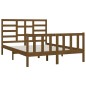 vidaXL Massivholzbett Honigbraun 150x200 cm vidaXL Massivholzbett Honigbraun 150x200 cm