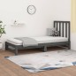 vidaXL Tagesbett Ausziehbar Grau 2x(90x190) cm Massivholz Kiefer vidaXL Tagesbett Ausziehbar Grau 2x(90x190) cm Massivholz Kiefer