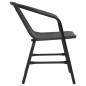 vidaXL Gartenstühle 8 Stk. Rattan-Optik Kunststoff und Stahl 110 kg vidaXL Gartenstühle 8 Stk. Rattan-Optik Kunststoff und Stahl 110 kg
