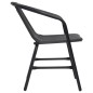 vidaXL Gartenstühle 6 Stk. Rattan-Optik Kunststoff und Stahl 110 kg vidaXL Gartenstühle 6 Stk. Rattan-Optik Kunststoff und Stahl 110 kg