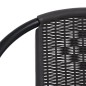 vidaXL Gartenstühle 6 Stk. Rattan-Optik Kunststoff und Stahl 110 kg vidaXL Gartenstühle 6 Stk. Rattan-Optik Kunststoff und Stahl 110 kg