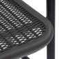 vidaXL Gartenstühle 6 Stk. Rattan-Optik Kunststoff und Stahl 110 kg vidaXL Gartenstühle 6 Stk. Rattan-Optik Kunststoff und Stahl 110 kg