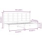 vidaXL Tagesbett Weiß 90x200 cm Massivholz Kiefer vidaXL Tagesbett Weiß 90x200 cm Massivholz Kiefer