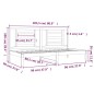 vidaXL Tagesbett Weiß 90x200 cm Massivholz Kiefer vidaXL Tagesbett Weiß 90x200 cm Massivholz Kiefer