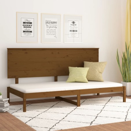 vidaXL Tagesbett Honigbraun 90x200 cm Massivholz Kiefer
