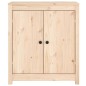 vidaXL Sideboards 2 Stk. 70x35x80 cm Massivholz Kiefer vidaXL Sideboards 2 Stk. 70x35x80 cm Massivholz Kiefer