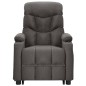 vidaXL Massagesessel mit Aufstehhilfe Dunkelgrau Stoff vidaXL Massagesessel mit Aufstehhilfe Dunkelgrau Stoff
