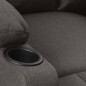 vidaXL Massagesessel mit Aufstehhilfe Dunkelgrau Stoff vidaXL Massagesessel mit Aufstehhilfe Dunkelgrau Stoff