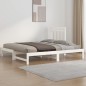 vidaXL Tagesbett Ausziehbar Weiß 2x(90x200) cm Massivholz Kiefer vidaXL Tagesbett Ausziehbar Weiß 2x(90x200) cm Massivholz Kiefer