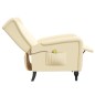 Massagesessel Creme Samt Massagesessel Creme Samt