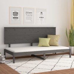 vidaXL Tagesbett Grau 90x200 cm Massivholz Kiefer