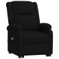 vidaXL Massagesessel mit Aufstehhilfe Schwarz Stoff vidaXL Massagesessel mit Aufstehhilfe Schwarz Stoff