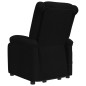 vidaXL Massagesessel mit Aufstehhilfe Schwarz Stoff vidaXL Massagesessel mit Aufstehhilfe Schwarz Stoff