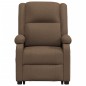 vidaXL Massagesessel mit Aufstehhilfe Braun Stoff vidaXL Massagesessel mit Aufstehhilfe Braun Stoff